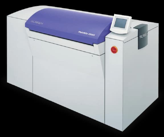 Equipamento Screen PlateRite 4300s